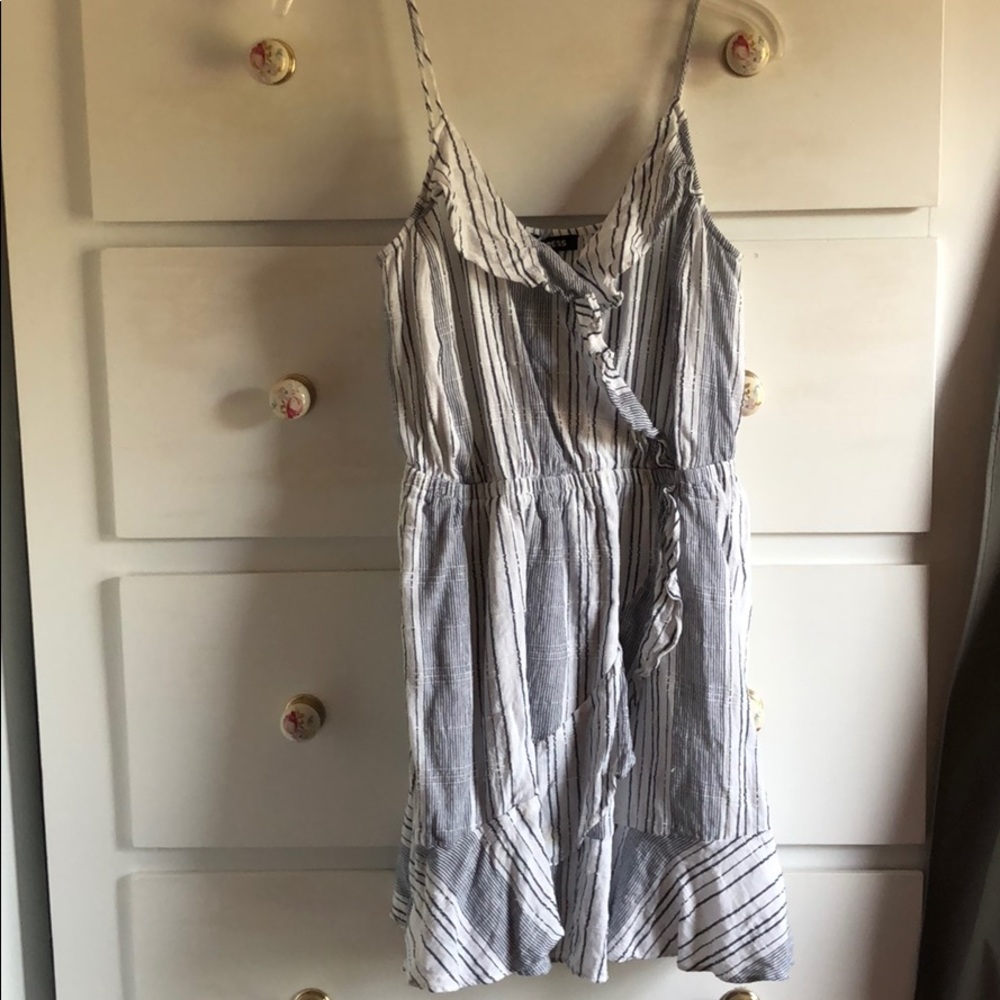Express Striped Sun Dress